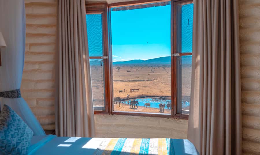 2 days 1 night saltlick safari from Diani/Mombasa - Lunch and a two-hour pause at the lodge