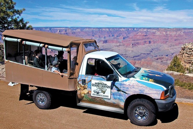 3 Hour Off-Road Sunset Safari to Grand Canyon with Entrance Gate Detour - Yavapai Point: a strong first canyon view