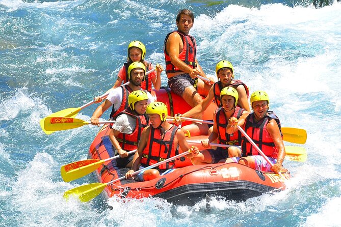 3 in 1 Rafting , Buggy Safari and Zipline Adventure - The zipline over the Köprüçay River