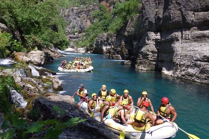 3 in 1 Rafting , Buggy Safari and Zipline Adventure - Rafting the 14-kilometer river route