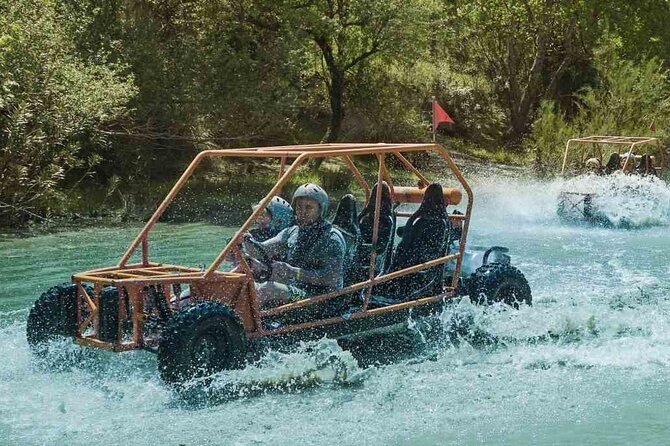 3 in 1 Rafting Buggy Safari and Zipline Adventure in Antalya - The zipline adds a quick shot of height