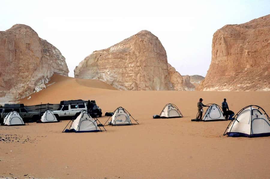 4-Day Bahariya Oasis and African Sahara Camping Adventure. - Returning to Bahariya for springs and mountains