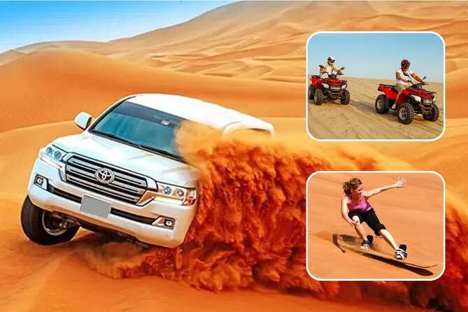 4 Hour Morning Desert Safari with Camel Ride & Sand Boarding - Red dunes, fast rides, and a short morning schedule