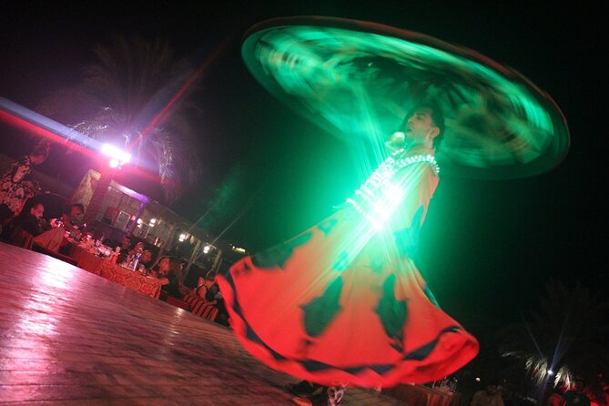 4x4 Desert Safari Abu Dhabi with BBQ Dinner - Belly dancing and Tanura after dark