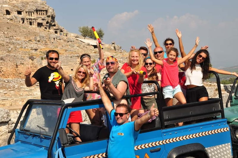 4x4 Jeep Safari - TLOS-SAKLIKENT WİTH BBQ LUNCH - A full day in the back of a Land Rover