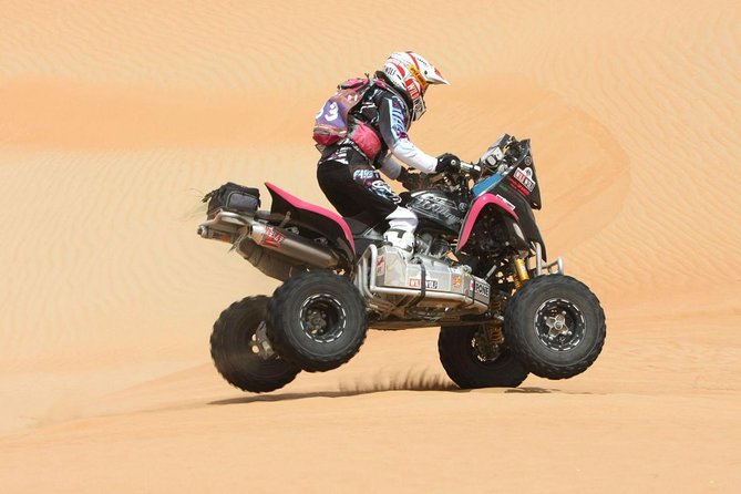 4x4 Self-Drive Quad Bike Safari with Camel Riding - A short briefing before you touch the throttle