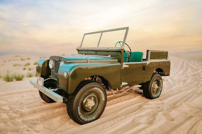 57 Heritage Desert Safari - Driving into the 225-square-kilometer reserve