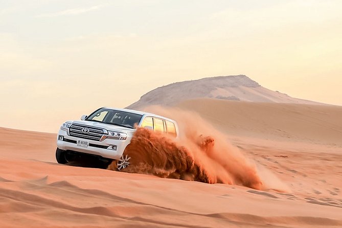 7-hour Small Group 4x4 Desert Safari Tour with Buffet Dinner in Dubai - Big Red gives this safari its real punch