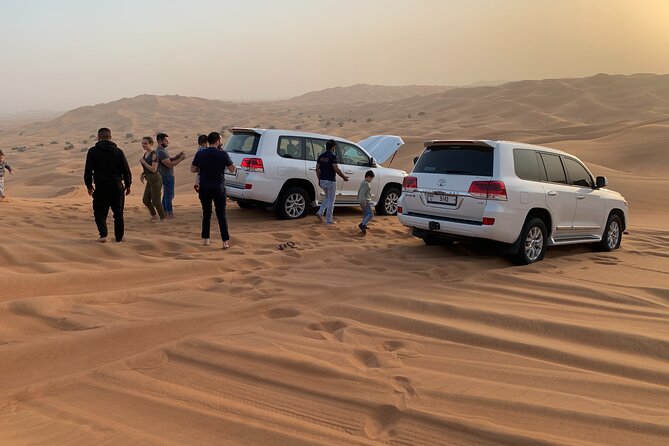 7-hour Small Group 4x4 Desert Safari Tour with Buffet Dinner in Dubai - Dinner and the Arabian Nights-style camp