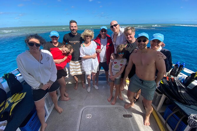 ABC Reef Safaris - Two outer reef stops, with guides in the water