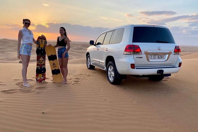 Abu Dhabi: 4-Hour Morning Safari with Camel Ride & Sand boarding - Dune bashing at Al Khatim