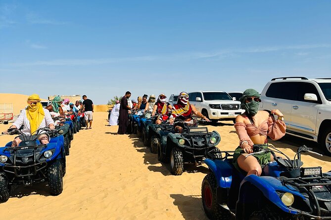 Abu Dhabi: 4x4 Desert Safari and Sandboarding. - One hour of dune bashing at Al Khatim