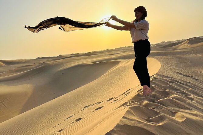 Abu Dhabi: 4x4 Desert Safari and Sandboarding. - The 30-minute guided quad-bike ride