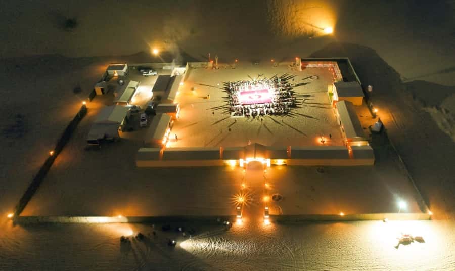 Abu Dhabi: City Tour and Desert Safari Package - Dune bashing in a four-wheel-drive vehicle