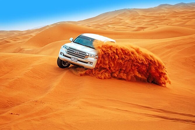 Abu Dhabi Desert Safari BBQ Dinner Live Shows Pick & Drop More - Pickup from Abu Dhabi: the part you should watch closely