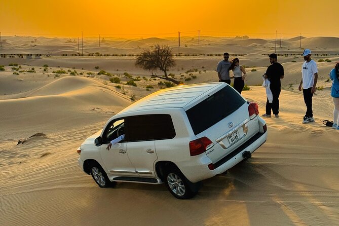 Abu Dhabi Desert Safari with Live Entertainment and Live BBQ - What the driver can add to the day