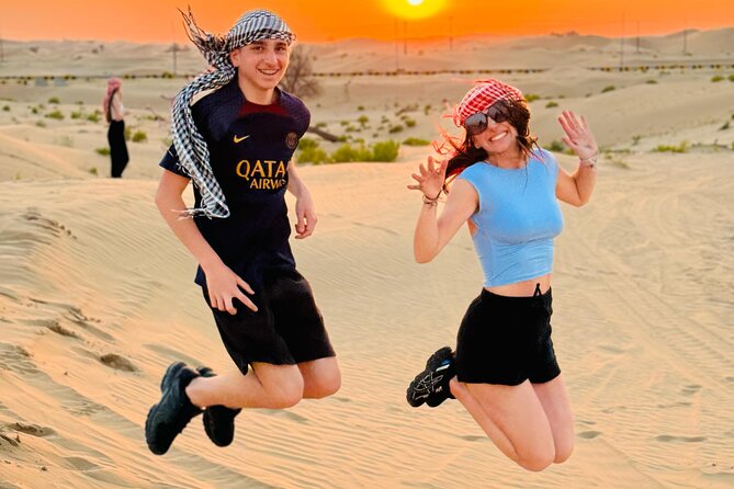 Abu Dhabi Desert Safari with Live Entertainment and Live BBQ - A live BBQ dinner with vegetarian and non-vegetarian choices