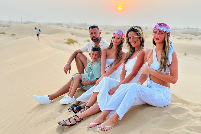Abu Dhabi Desert Safari With Live Shows And BBQ Buffet Dinner - Sunset photographs and the value of a good guide