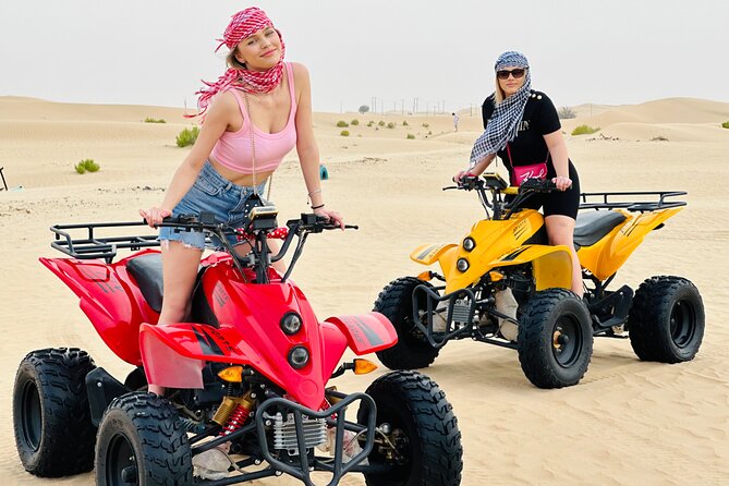 Abu Dhabi Desert Safari With Live Shows And BBQ Buffet Dinner - Dune bashing: the fastest part of the night