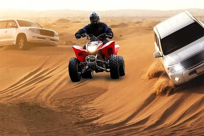 Abu Dhabi Evening Desert Safari Adventure - From Abu Dhabi streets to open desert at 3:00 pm