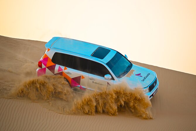 Abu Dhabi Evening Desert Safari - Dune bashing Camel ride and BBQ - BBQ dinner under the stars