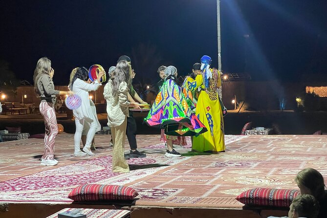 Abu Dhabi Full-Day Desert Safari - Belly dancing and Tanoura after sunset