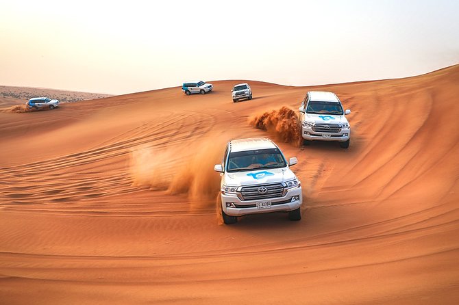 Abu Dhabi: Morning Desert Safari with Camels and Sandboarding - Photo stops are part of the experience