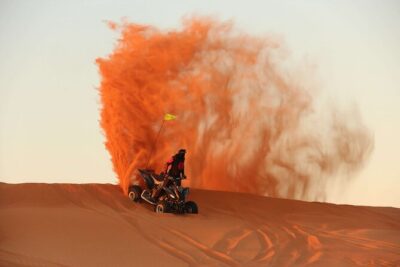 Adventure Quad Bike Safari, Camel Ride & Sandboarding