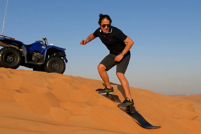 Adventure Quad Bike Safari, Camel Ride & Sandboarding - Guides can shape the whole day