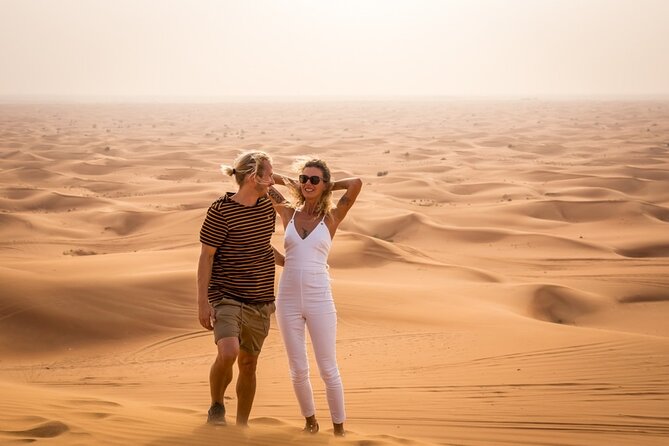 Adventurous Red Dune Desert Safari Deal with Quad Bike,Shows &BBQ - BBQ dinner, snacks, and vegetarian choices