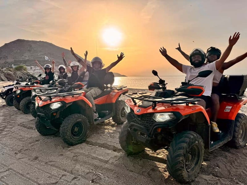 Ag. Pelagia Crete: Quad Safari to explore authentic villages - Getting comfortable at Agia Pelagia