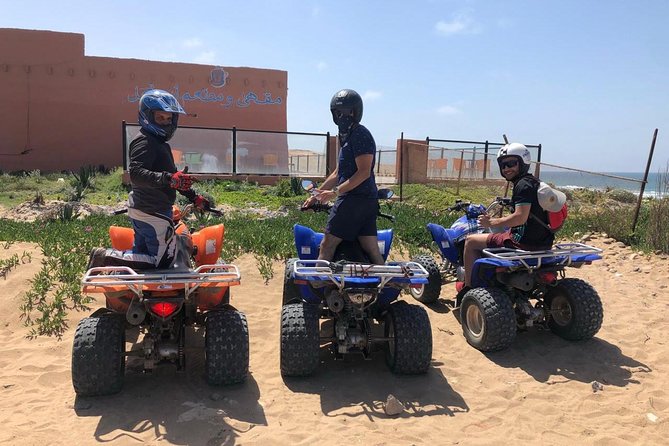 Agadir Buggy safari / off road Experience Half Day | Adventure & Connections ® - Getting fitted for the buggy ride