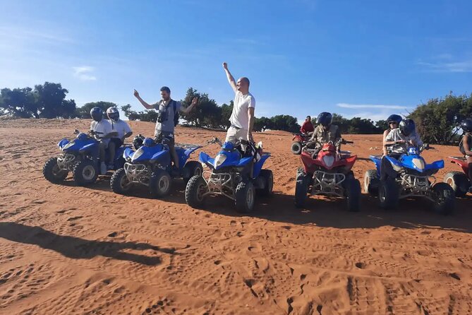Agadir Quad Bike Safari Desert Sunset - The sunset stop and photo time
