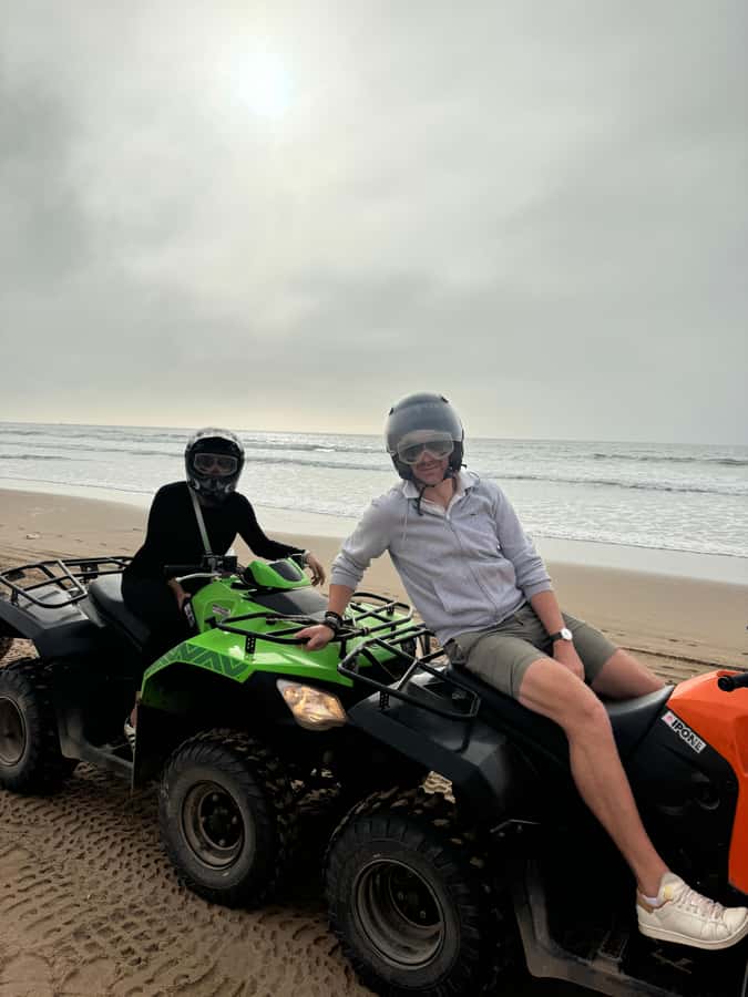 Agadir Quad Safari: Beach, Desert & Optional Sandboarding - Moroccan tea in a Berber village