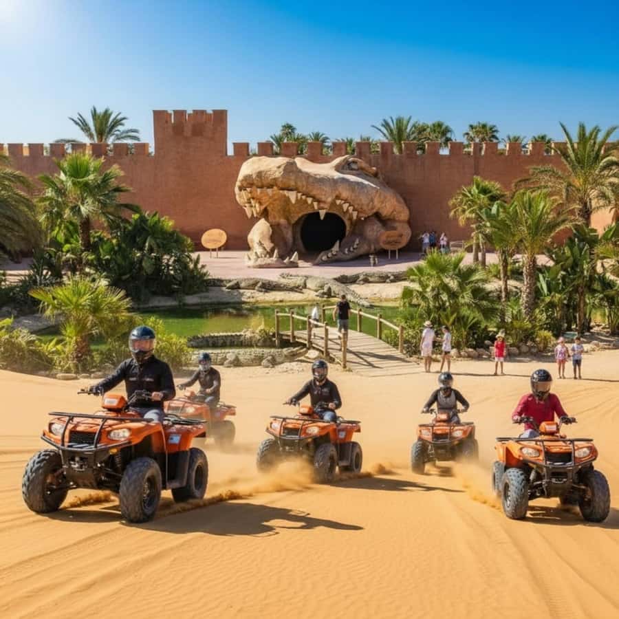 Agadir: Quad Safari with Crocoparc Optional - What the 270-minute schedule actually feels like