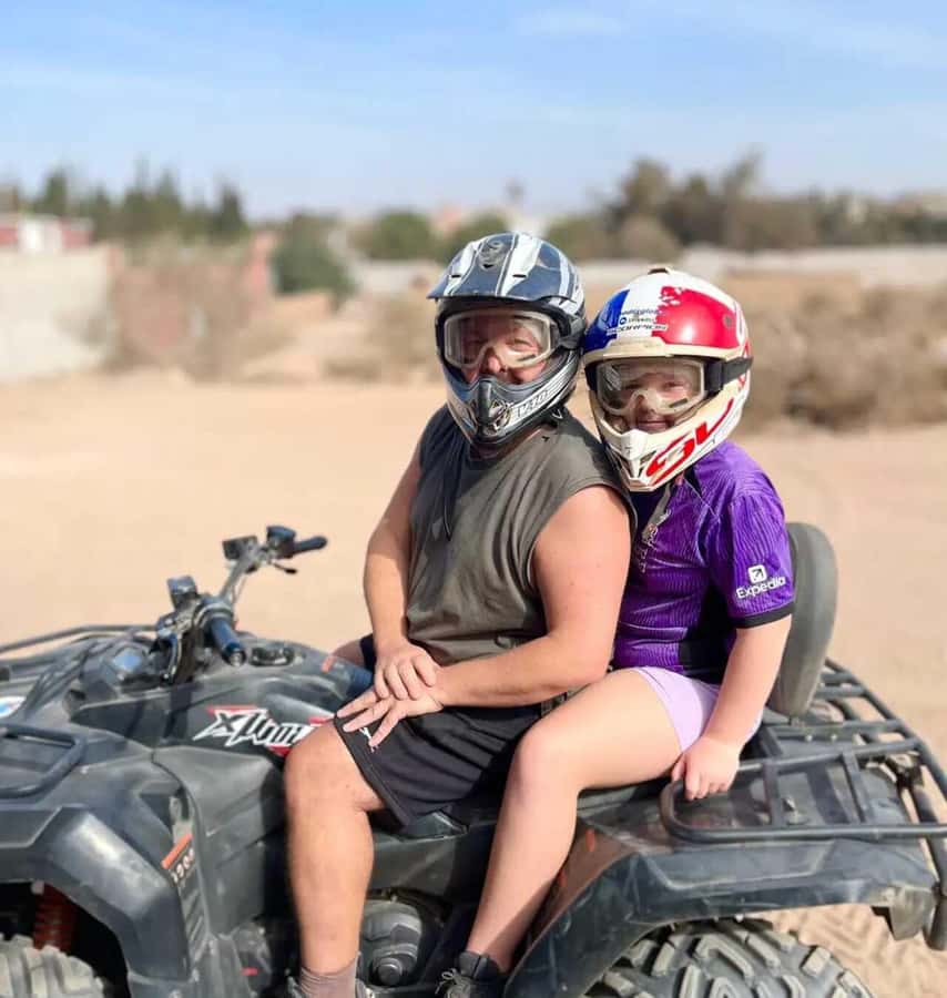 Agadir/Taghazout: Desert & Beach Safari Quad With Transfer - The van ride from Agadir, Taghazout, Tamraght, or Anza