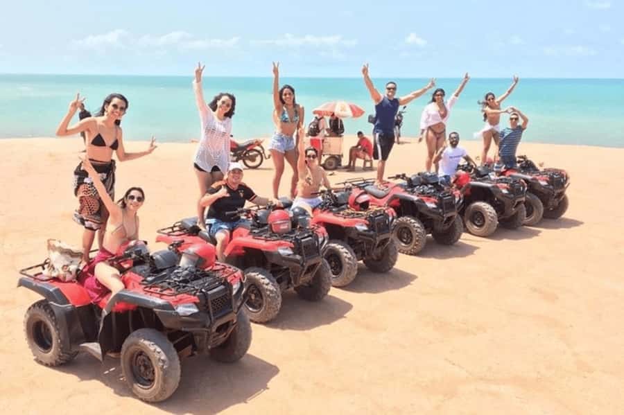 Agadir/Taghazout : Quad Bike Safari Desert - Two hours across dunes, hills, and Berber villages