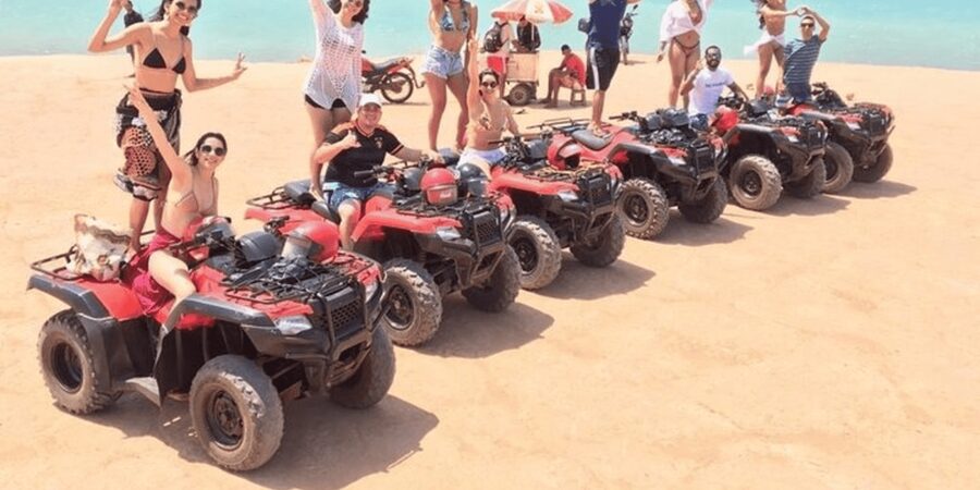 Agadir/Taghazout : Quad Bike Safari Desert - The beach stop: photos, sea air, and extra fun