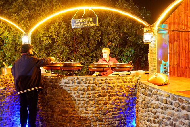Al Madam Red Sand Safari with BBQ Dinner & Traditional Show - BBQ dinner and live entertainment