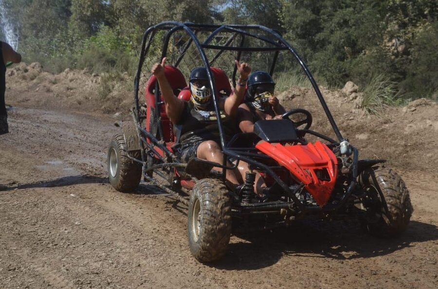 Alanya Buggy Safari: Thrill by River & Muddy Forest - Riding the dusty river trails