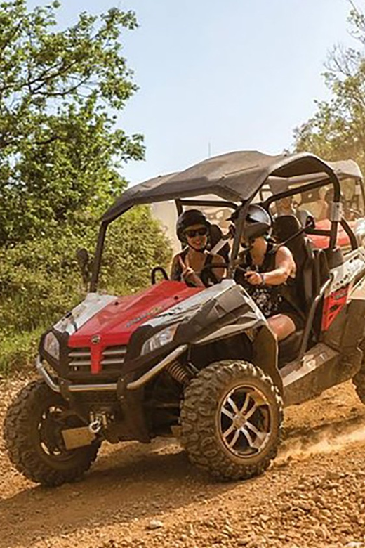 Alanya: Buggy Safari Tour with Swimming - Twenty kilometers through pine forest and mud