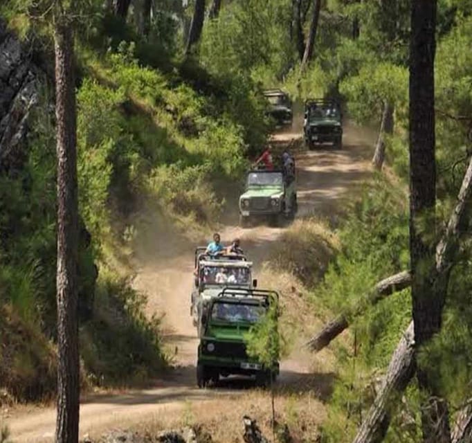 Alanya: Jeep Safari and Sapadere Canyon Tour with Lunch - Swimming at Sapadere Waterfall