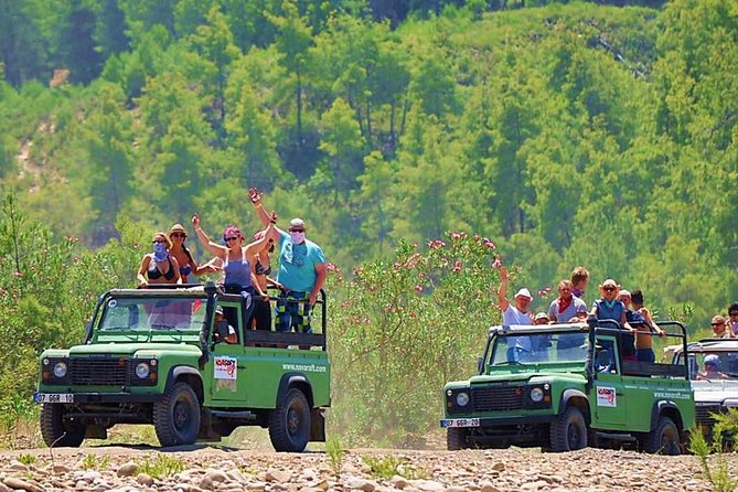 Alanya Jeep Safari with Dim River Lunch and Dim Cave - The mountain ride and the famous water fights