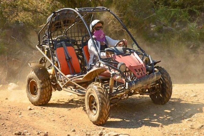 Alanya : Quad and Buggy Safari Experience w/Transfer - Riding through dust, mud, and open mountain tracks