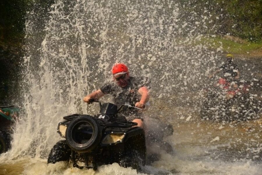 Alanya Quad Safari Tour 3 Hour - The river stop and the realities of summer