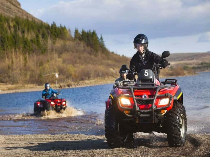 Alanya: Quad Safari Tour in the Taurus Mountains - Getting comfortable on an automatic quad