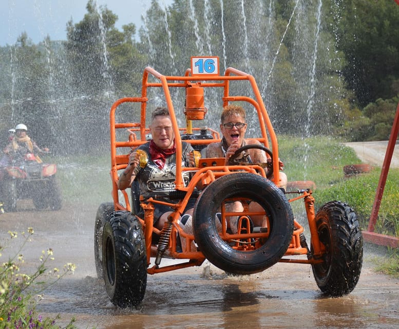 Alanya: River Rafting, Buggy Safari, and Ziplining Adventure - The buggy safari: muddy, noisy, and not always fast