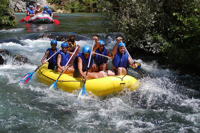 Antalya Combo Rafting Package With Quad Safari & Zipline - The short zipline between activities