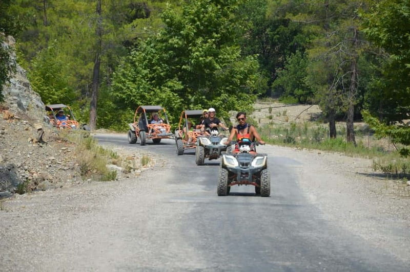 Antalya Kemer Merkez Transferli Quad Safari - The Lara Beach and swimming claim