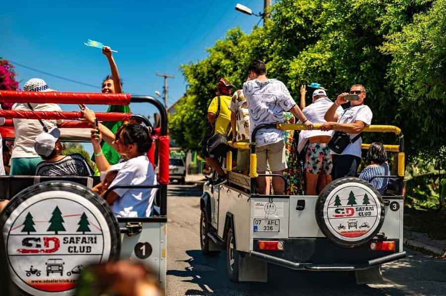 Antalya: Taurus Mountains Waterfalls Jeep Safari w/Lunch - Gebiz, the waterfall, and the natural pool